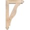 Ekena Millwork Funston Arts and Crafts Smooth Bracket w/ Offset Brace, Douglas Fir, 5 1/2"W x 20"D x 32"H BKT0604X20X32FST03SDF - alternate 2